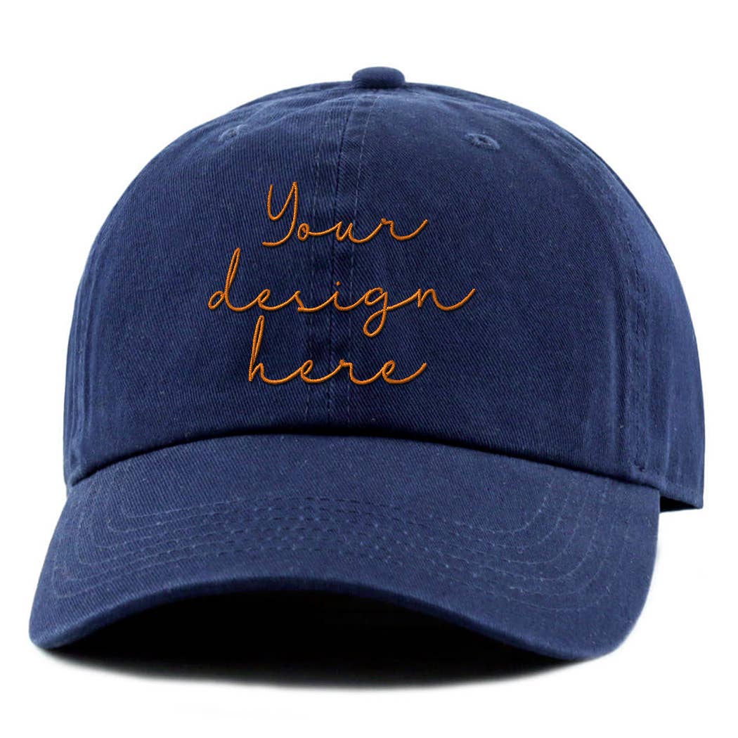 (NEW) Custom Embroidery Baseball Cap