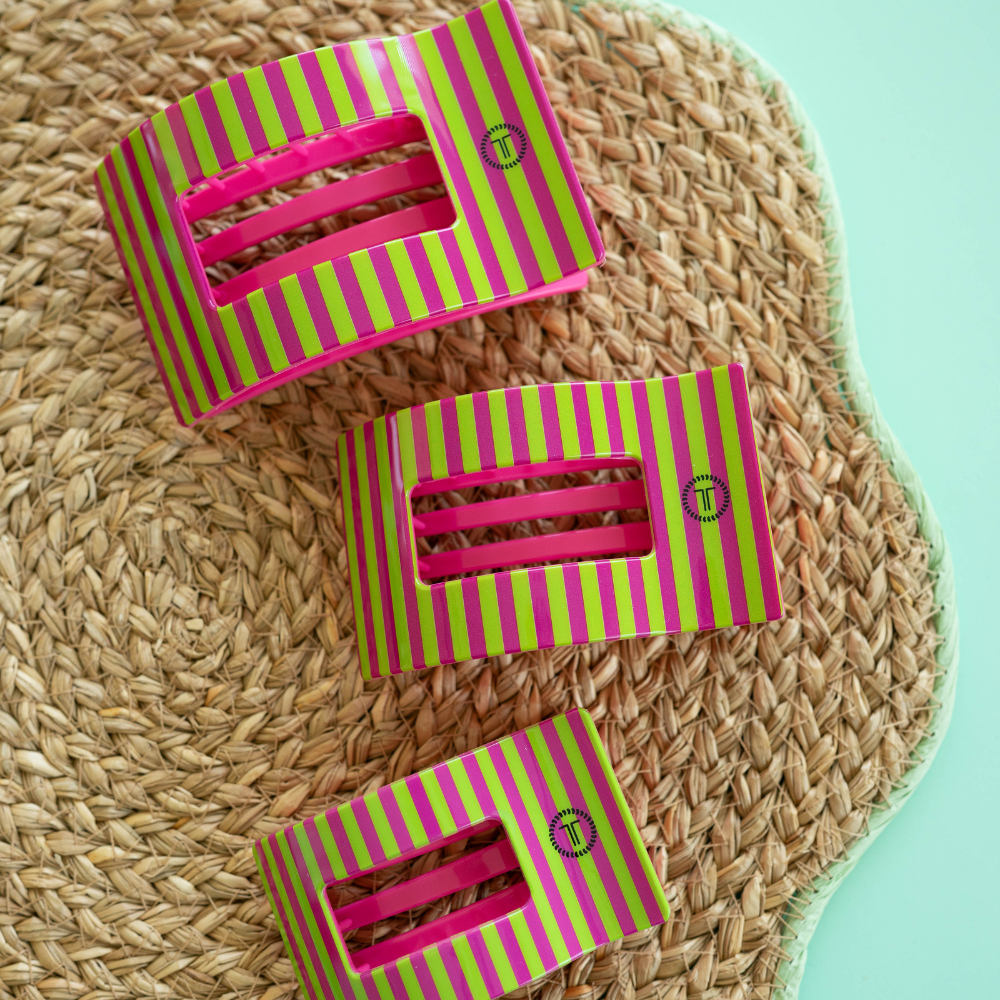 Summer Crush | Small | Flat Rectangle Hair Clip