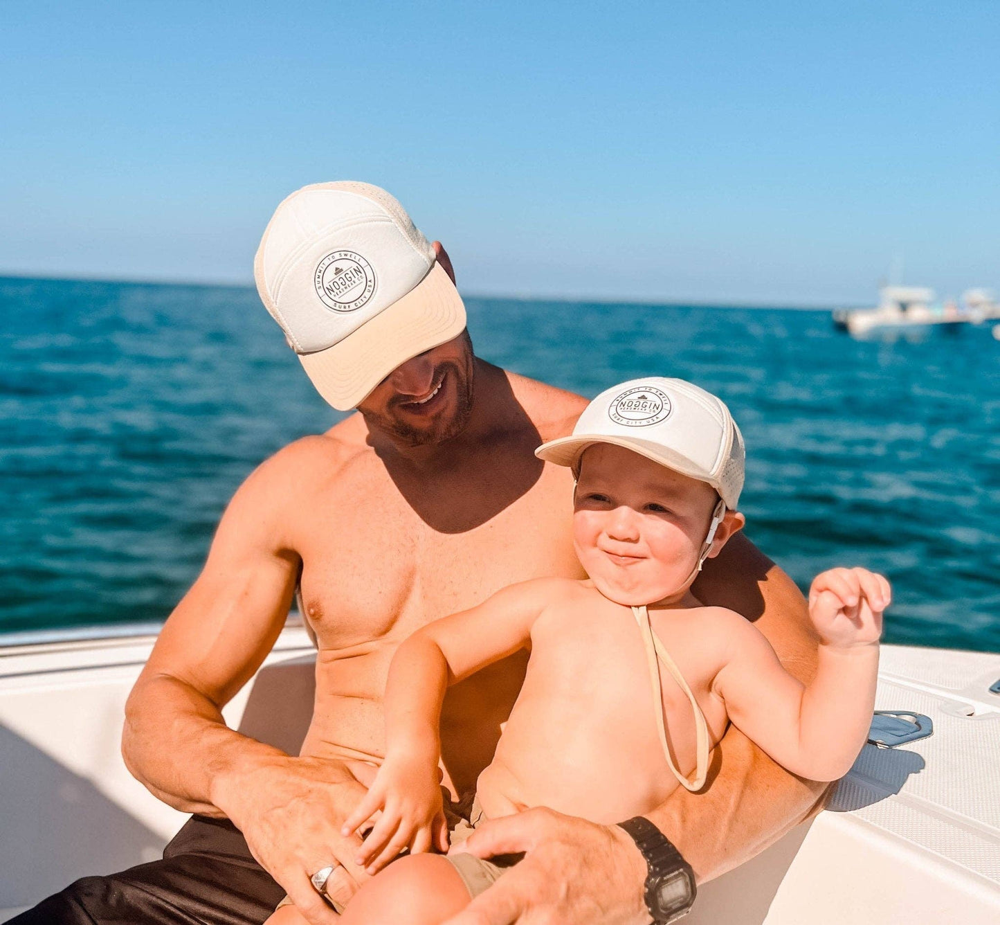 Water Friendly Hat with optional strap- Leo Style