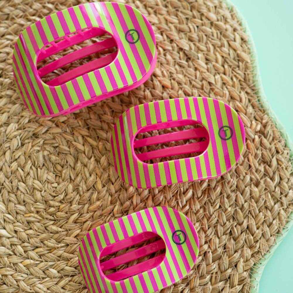 Summer Crush | Small | Flat Round Hair Clip