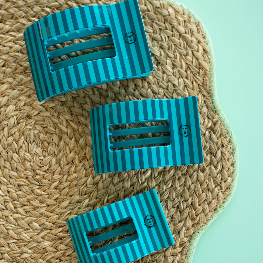 Cabana Cutie | Small | Flat Rectangle Hair Clip