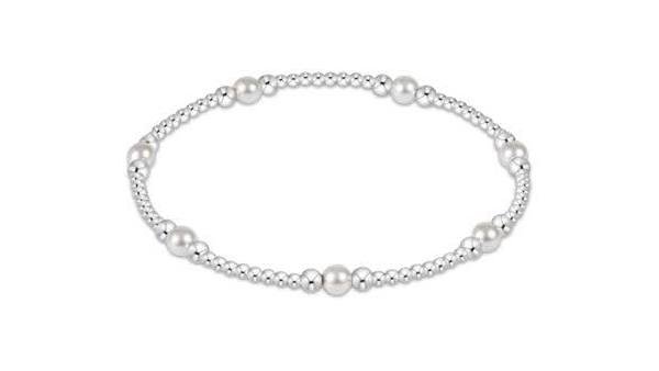 Purpose Pearl 4mm Bead Bracelet - Sterling