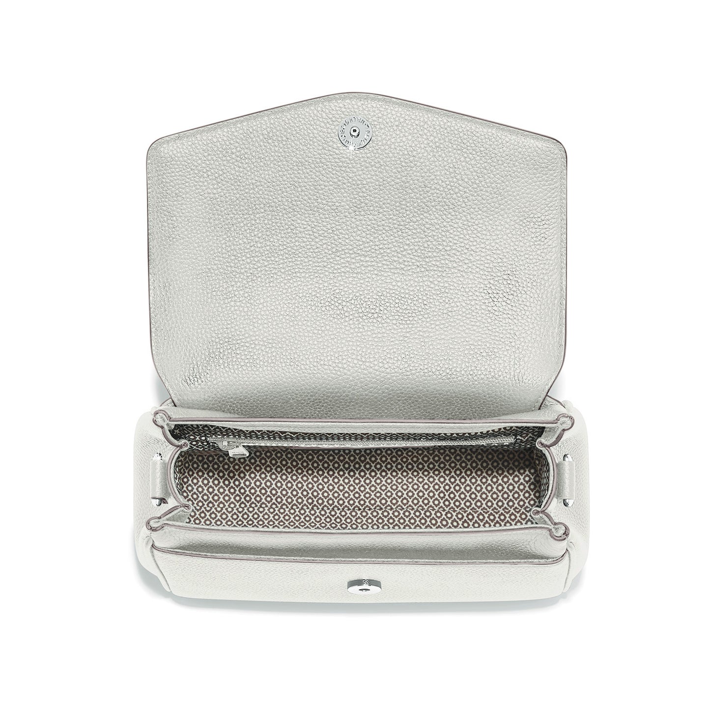 Tate Flap Satchel-Sterling