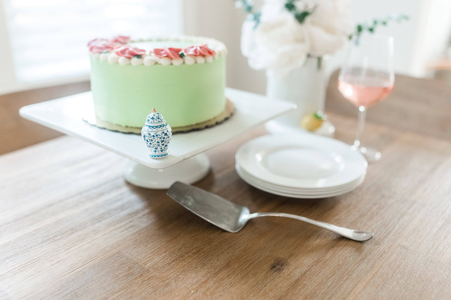 Square Cake Pedestal