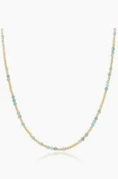 15" Choker Hope UnwrittenGemstone- Amazonite