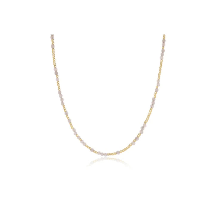 15" Hope Unwritten Gemstone Necklace-Labradorite