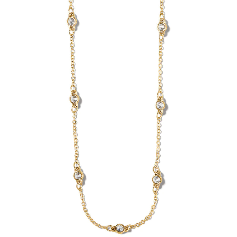 Illumina Petite Gold Collar Necklace