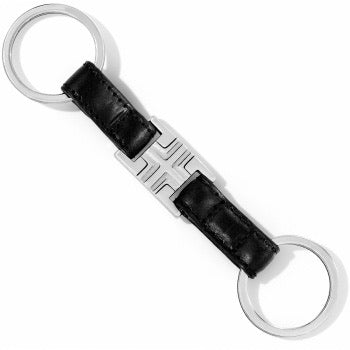 Brighton - Black Santa Fe Channel Valet Key Fob