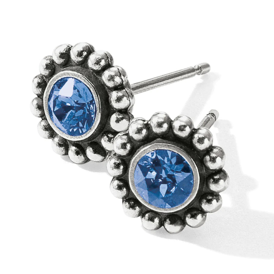 Twinkle Sapphire Mini Post Earrings