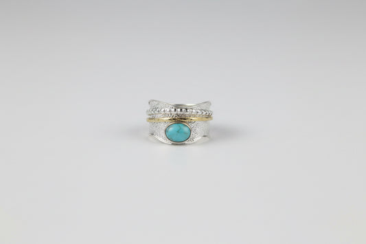 The McKenna Laramar spinner  ring