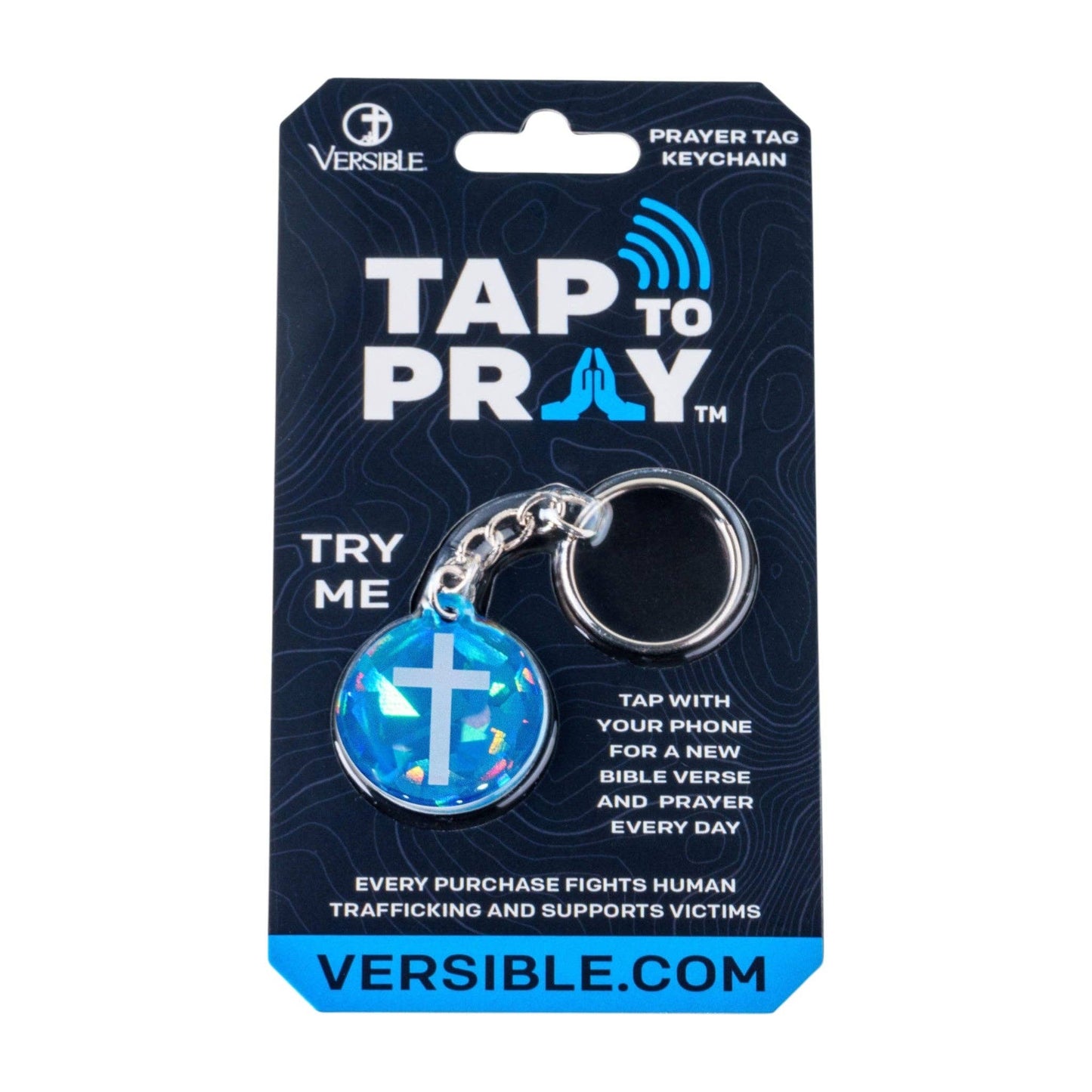Tap To Pray™ - Prayer Tag Keychains