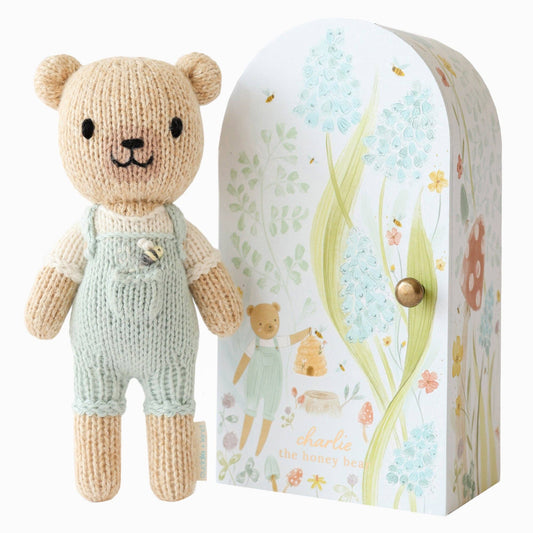 Tiny Charlie the honey bear, gives 10 meals