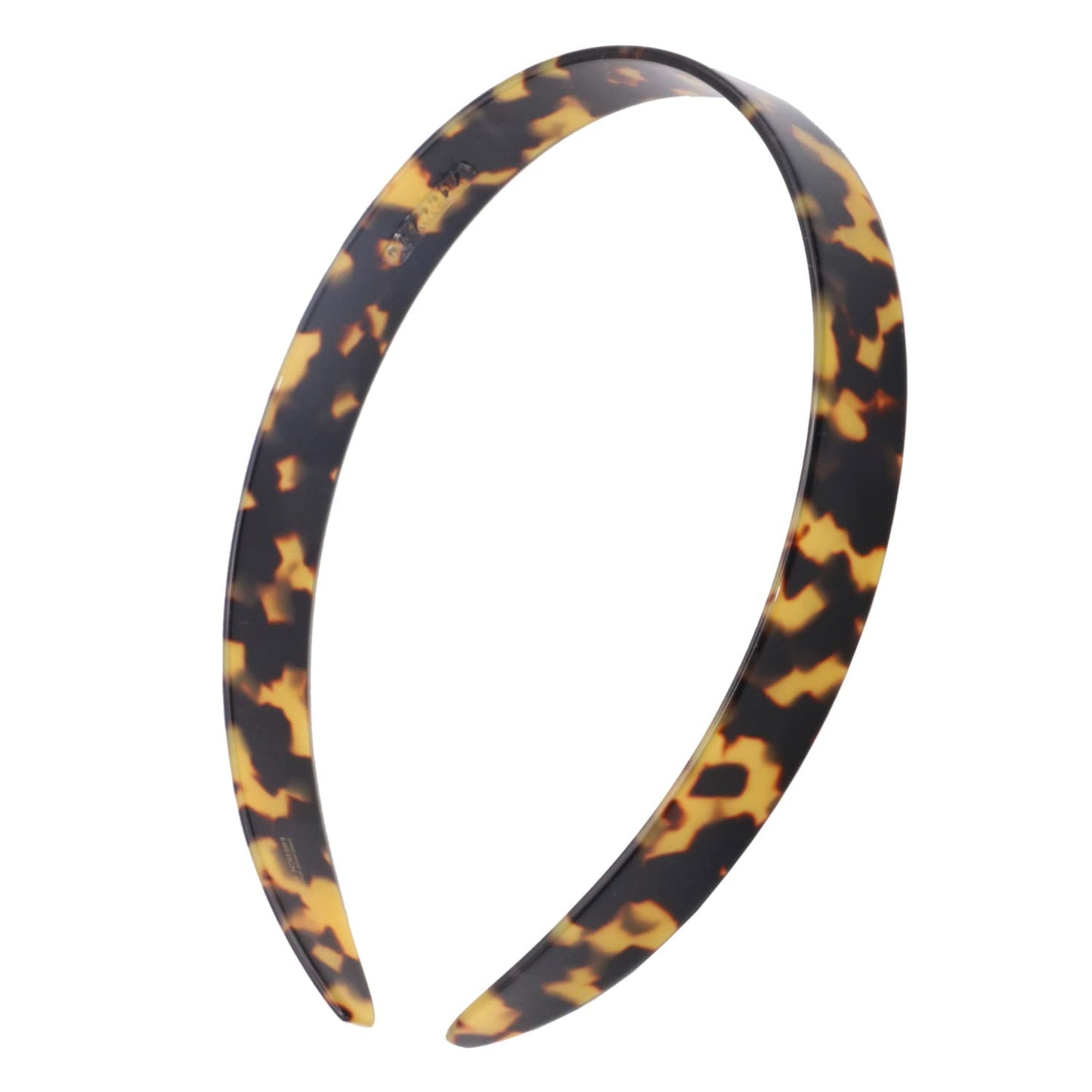 French Amie Wide Headband 1/2" Handmade Cellulose Hair Accessories Women & Girls
