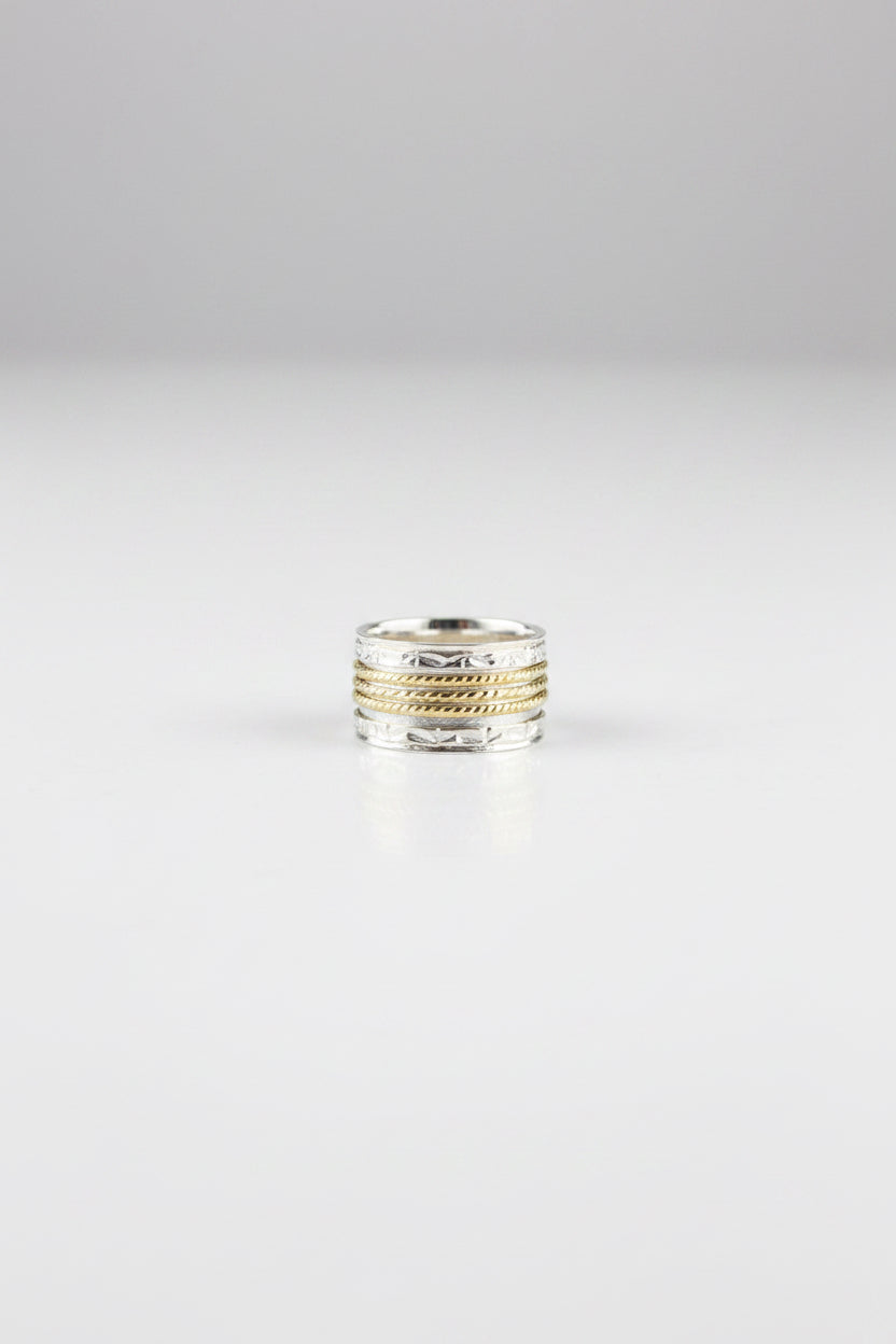 The Jacque Sterling Spinner Ring