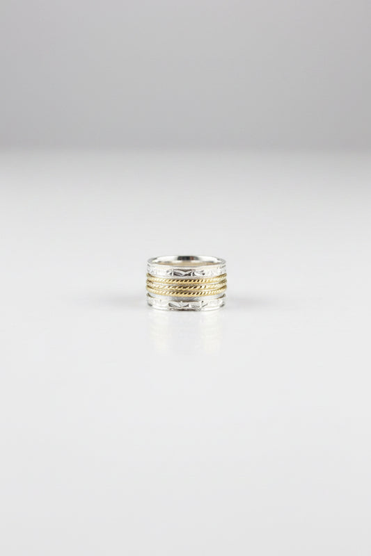The Jacque Sterling Spinner Ring