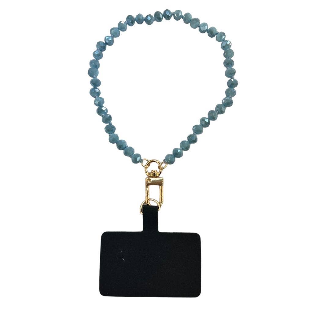 Crystal Beaded Phone Wristlets