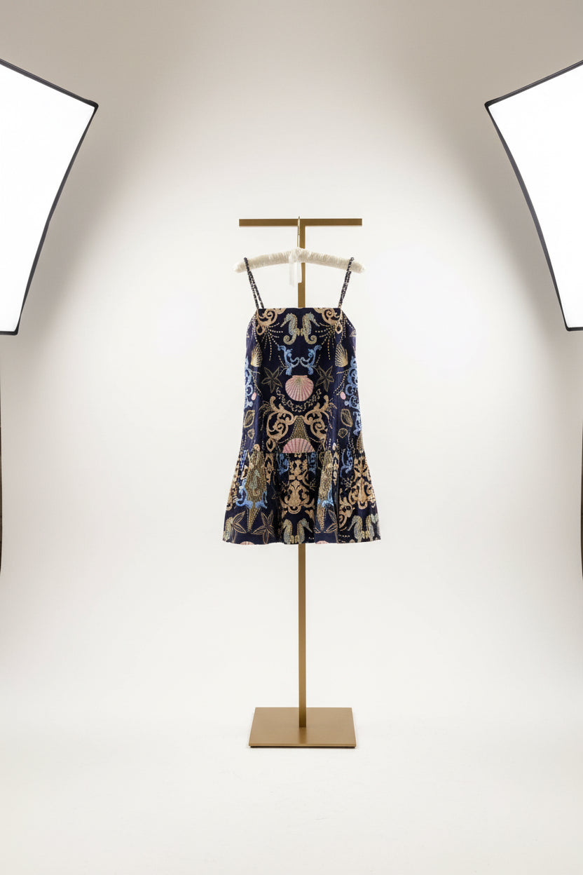 Scarlet mini dress gilded coast