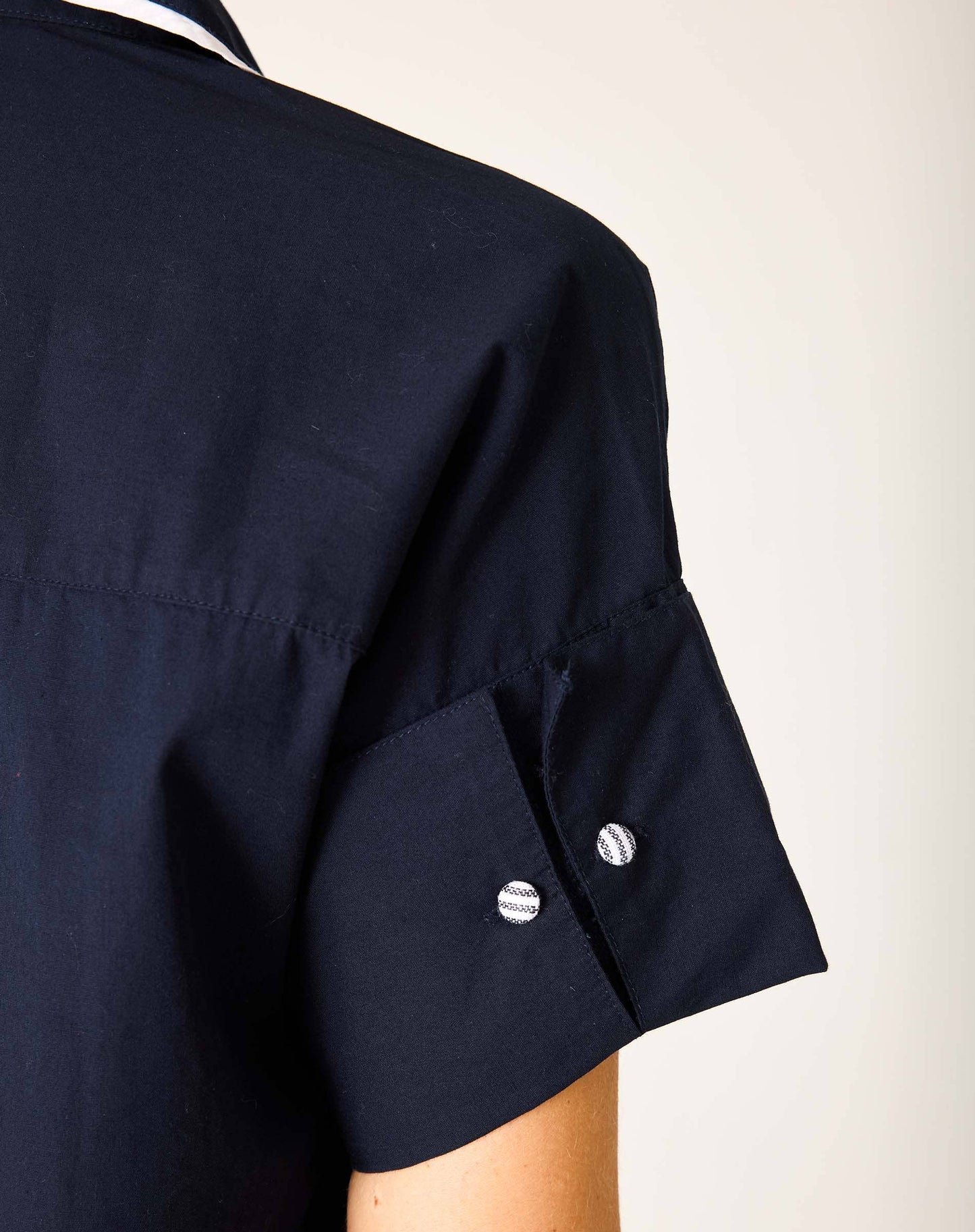 Wide Hem Shirt Dress