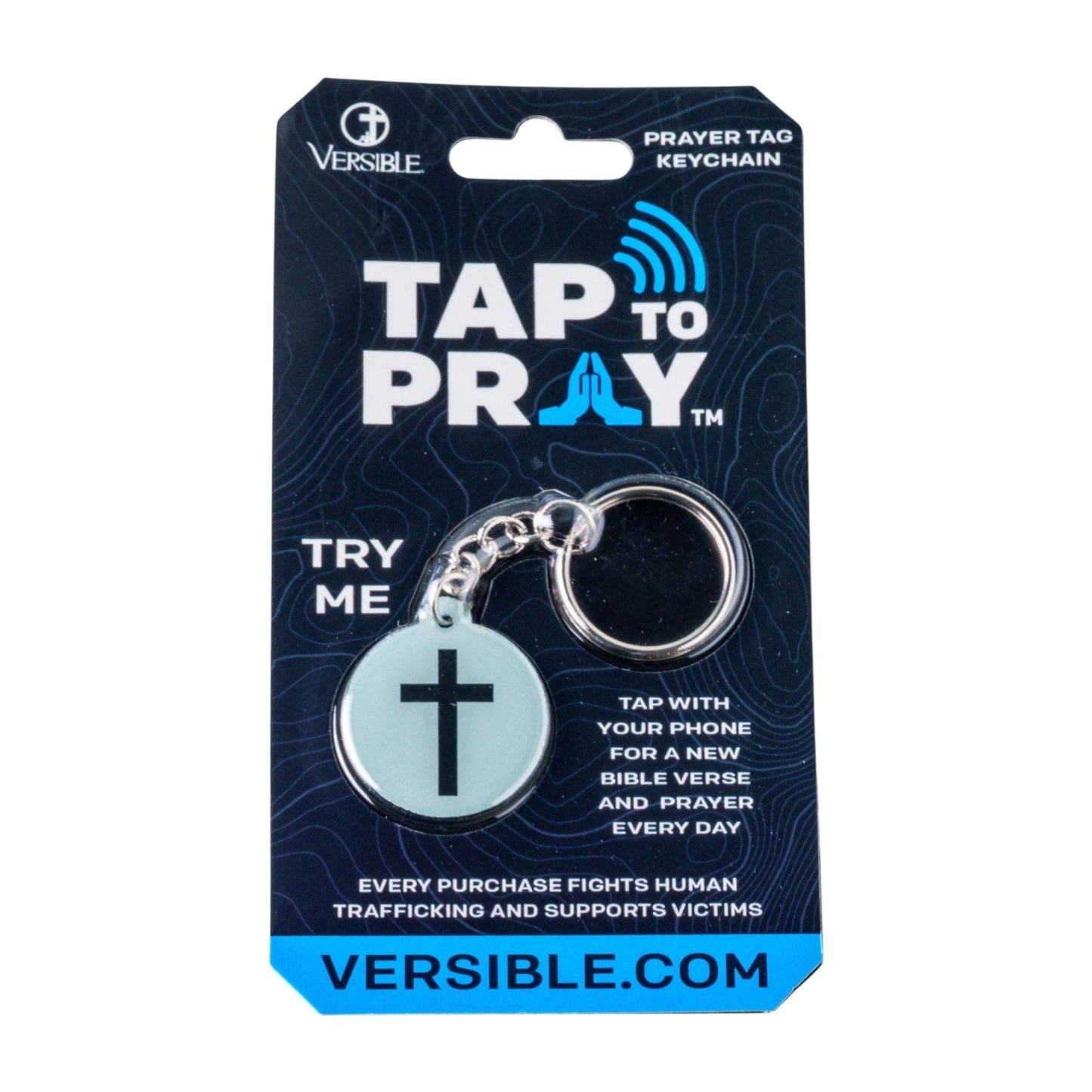 Tap To Pray™ - Prayer Tag Keychains