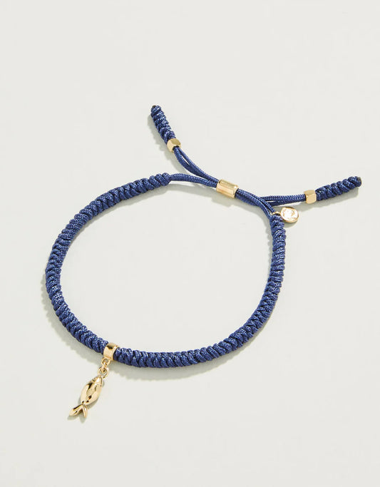 Friendship Bracelet Dark Blue/Fishy