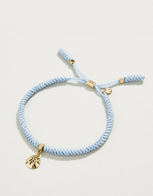 Friendship Bracelet Powder Blue/Sand Dollar