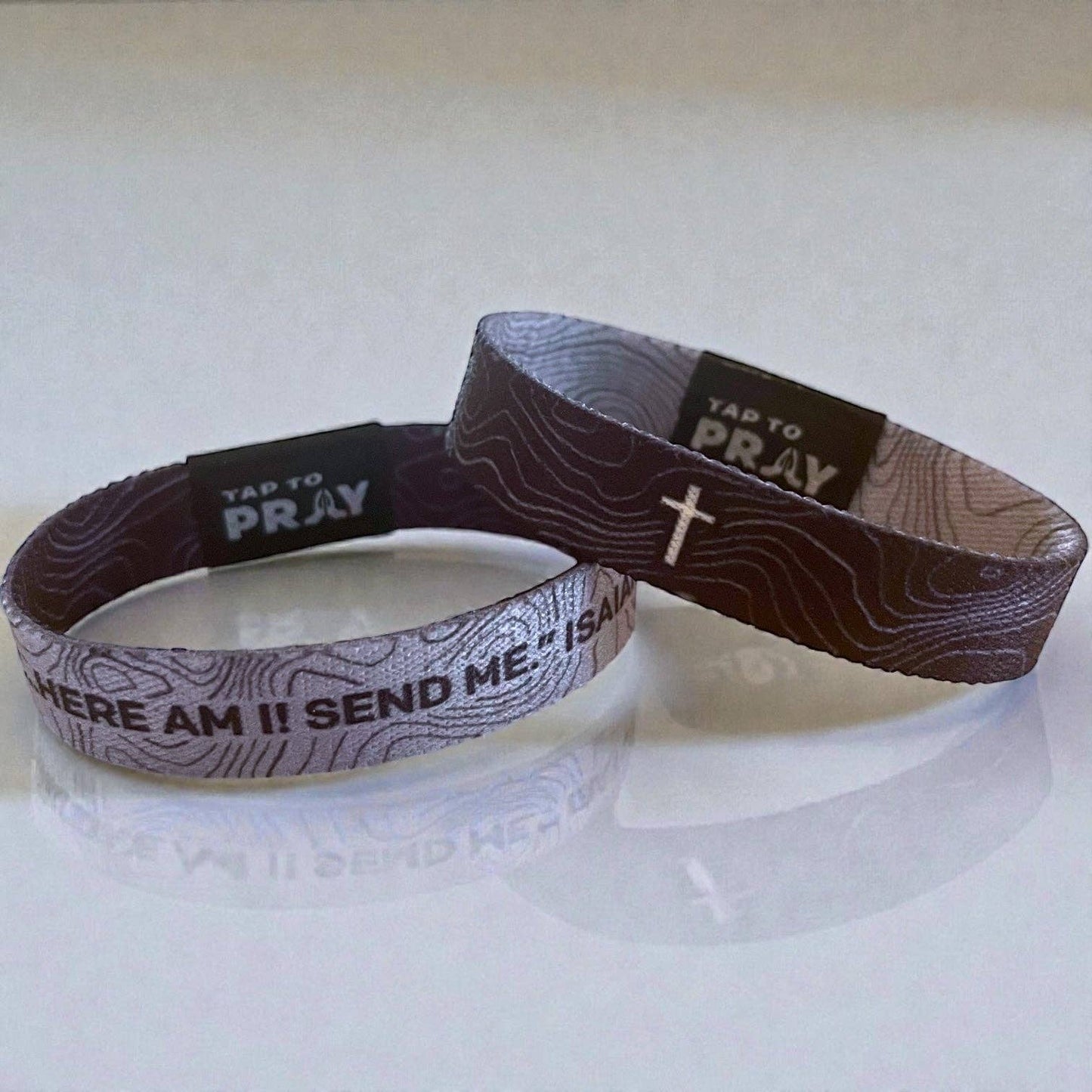 Tap To Pray® Wristband – Valor Topography