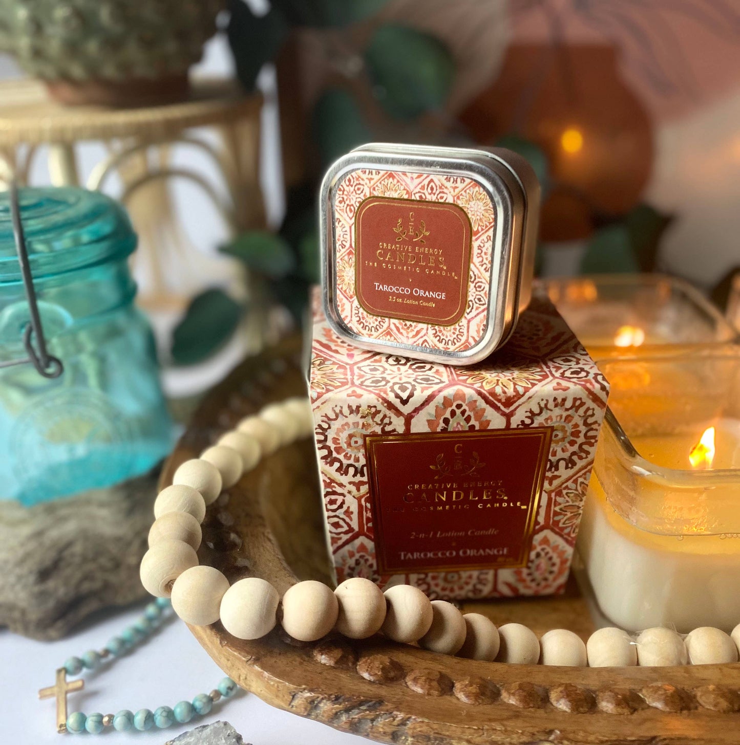 Tarocco Orange: 2-in-1 Soy Lotion Candle
