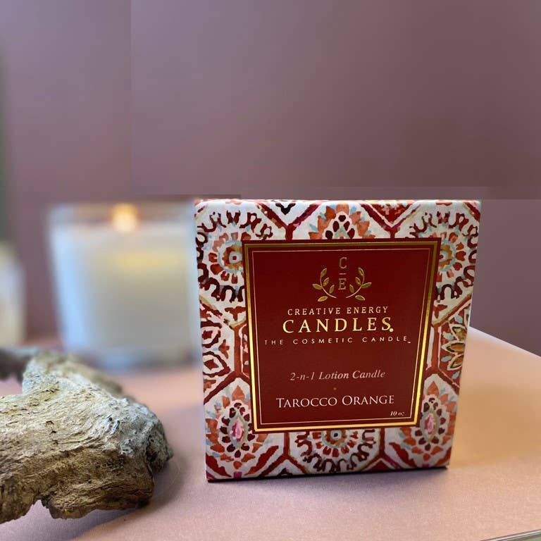 Tarocco Orange: 2-in-1 Soy Lotion Candle