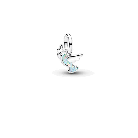 White Dove Mini Dangle Charm