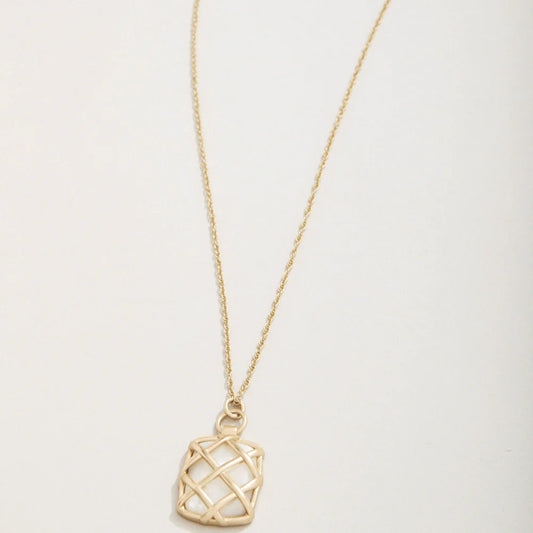 Stonevale Petite Necklace 18" Mother-of-Pearl