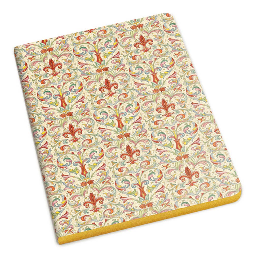 Florentine A6 Gold Edge Notebooks, Italian Stationery