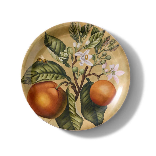 Kumquats Mini Birchwood Tray | Decorative Wood Serving Tray 4x4