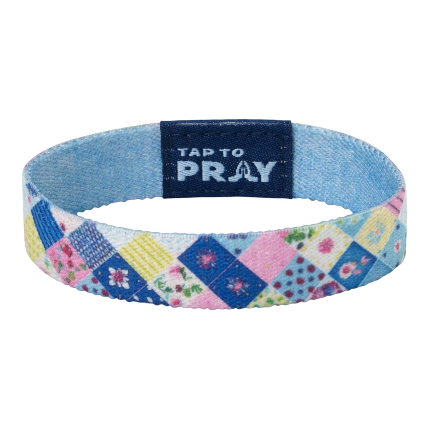 Tap To Pray® Wristband – Patchwork - Love Like Jesus