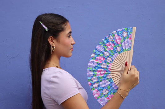 221hf Hand Fan ass´t 12 pack