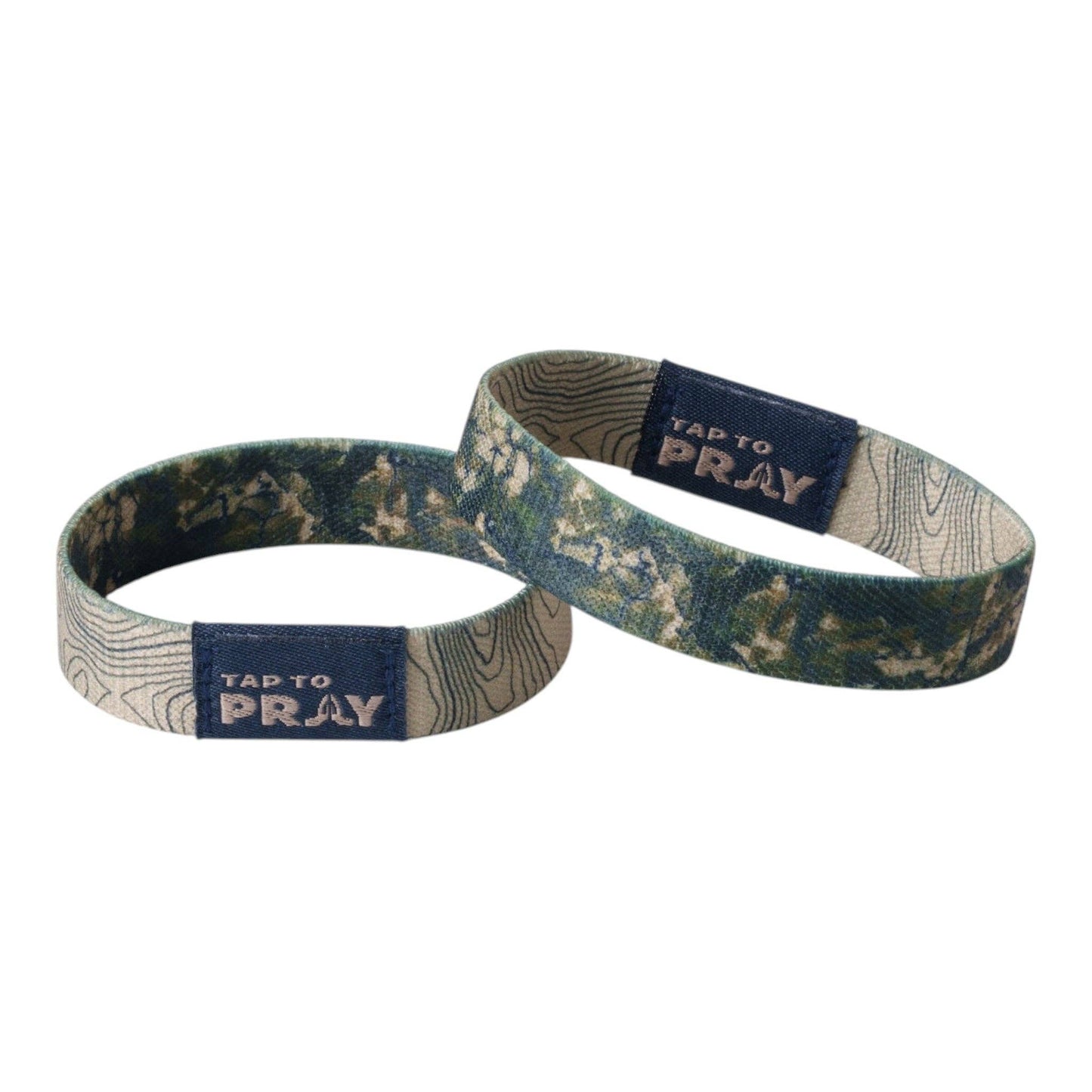 Tap To Pray™ Wristbands - Valor Camo & Isaiah 6:8