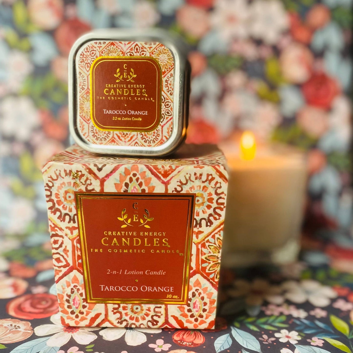 Tarocco Orange: 2-in-1 Soy Lotion Candle
