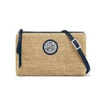 Brighton E5350F French Blue Contempo Straw Pouch