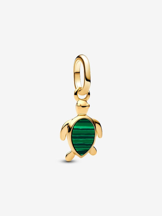 Green Turtle Mini Dangle Charm