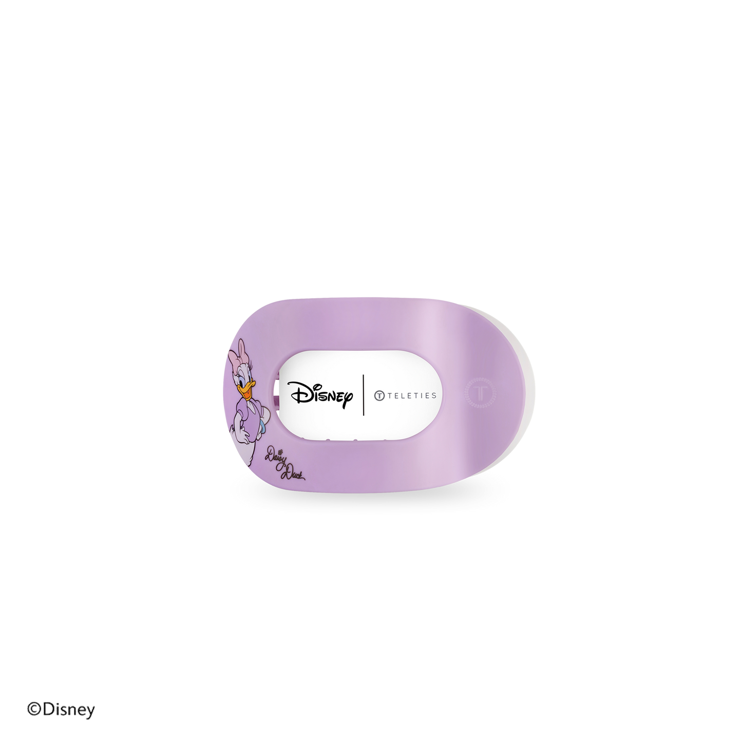 Flat Round Hair Clip | Tiny | Daisy Duck