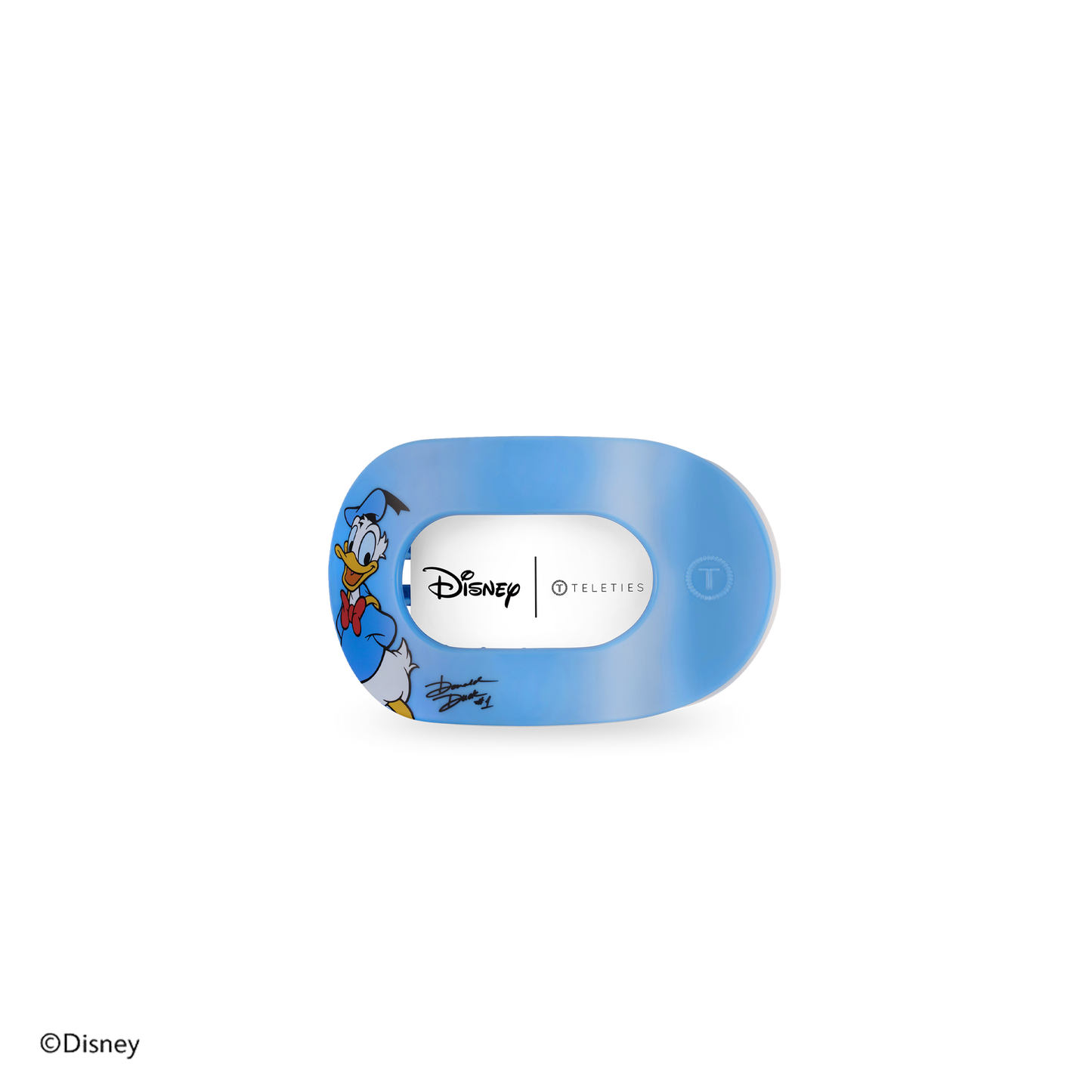 Flat Round Hair Clip | Tiny | Donald Duck