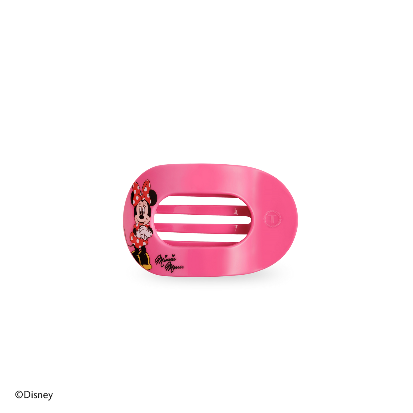 Flat Round Hair Clip | Tiny | Minnie Mouse