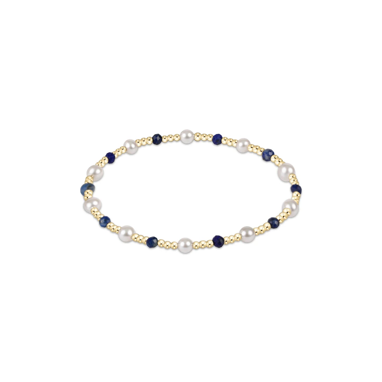 Pearl Sincerity 4mm Lapis- Extends