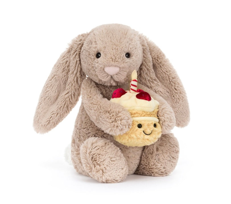 Bashful Beige Bunny 'Birthday'