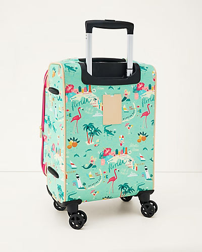Spartina Destination Florida 20-Inch Rolling Suitcase