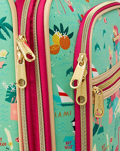 Spartina Destination Florida 20-Inch Rolling Suitcase