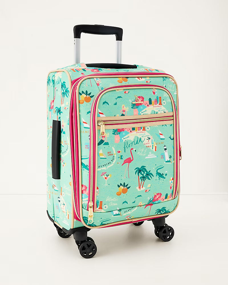Spartina Destination Florida 20-Inch Rolling Suitcase