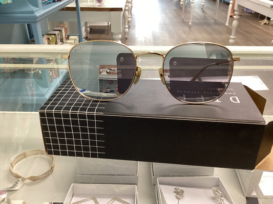 Axel Gold + Silver Mirror Sunglasses