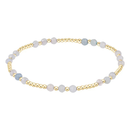Joy Gem 3mm Bracelet - Amazonite