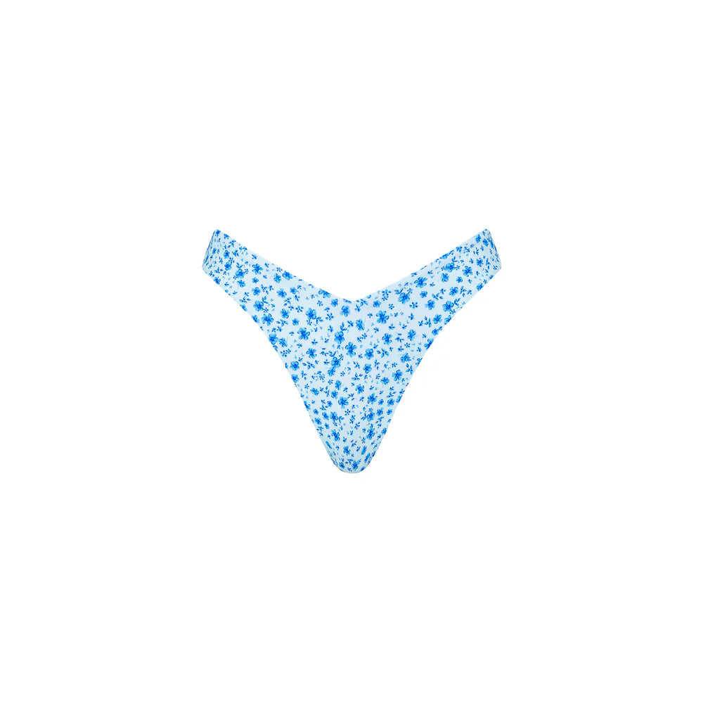 Y Cheeky Bikini Bottom - Dream Flower