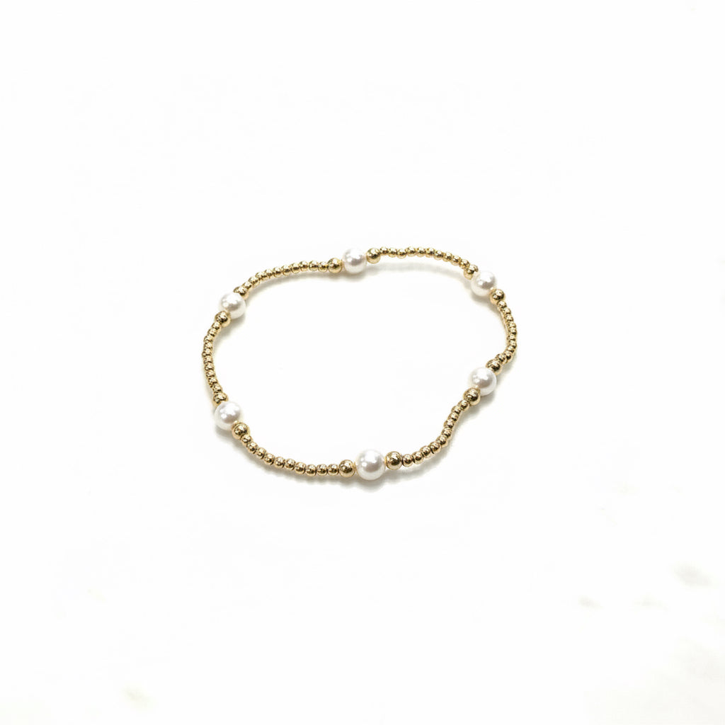 Purpoe Pearl 5MM Gold